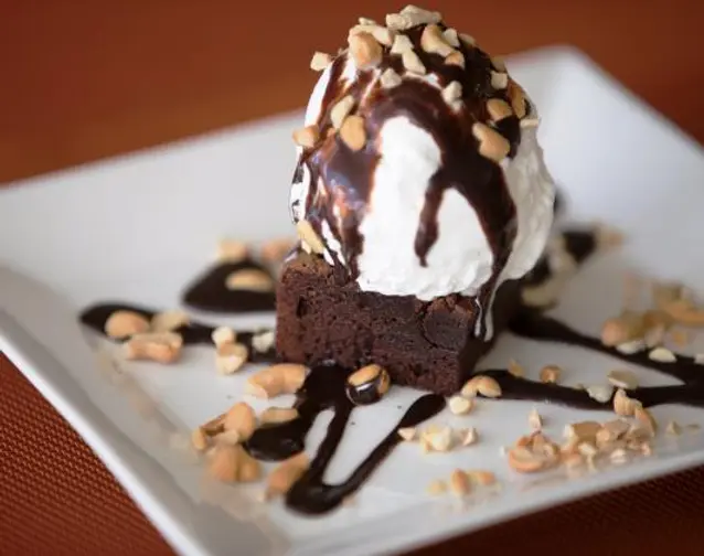 Brownie With Ice Cream